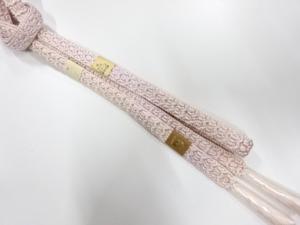 未使用品　正絹　手組帯締め